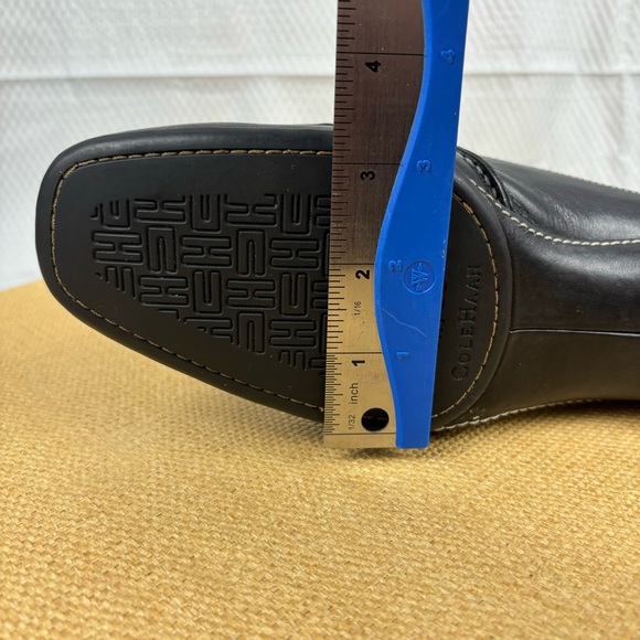 Cole Haan x Nike Air | Womens Black Leather Slip On Mules | Size 7.5 - Picture 12 of 14